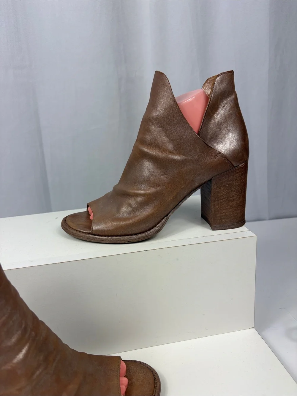 NWOB Officine Creative Devos 18 Open Toe‎ Boots.